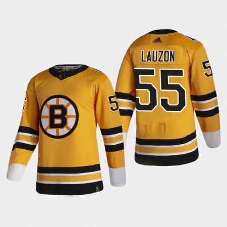 Boston Bruins Trikot Jeremy Lauzon 55 2020-21 Reverse Retro Authentic - Herren